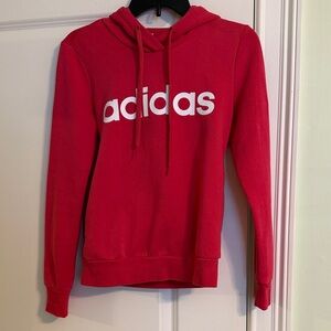 Adidas Women's Bold Red Hoodie